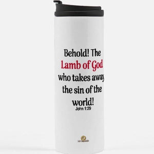 Ad Crucem Agnus Dei Thermal Tumbler
