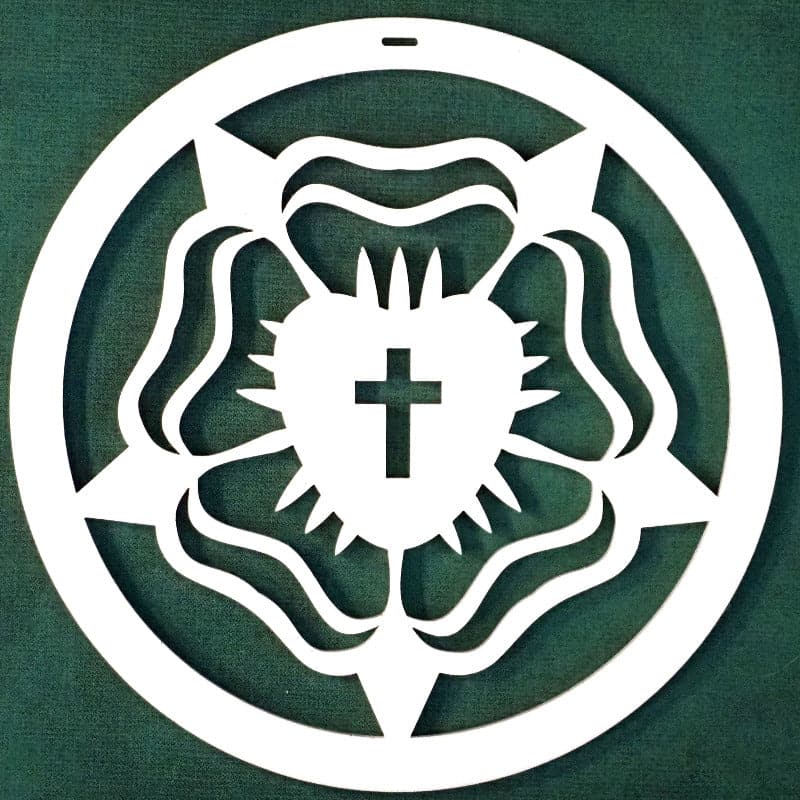 #25 Ad Crucem Christmon - A Luther Rose