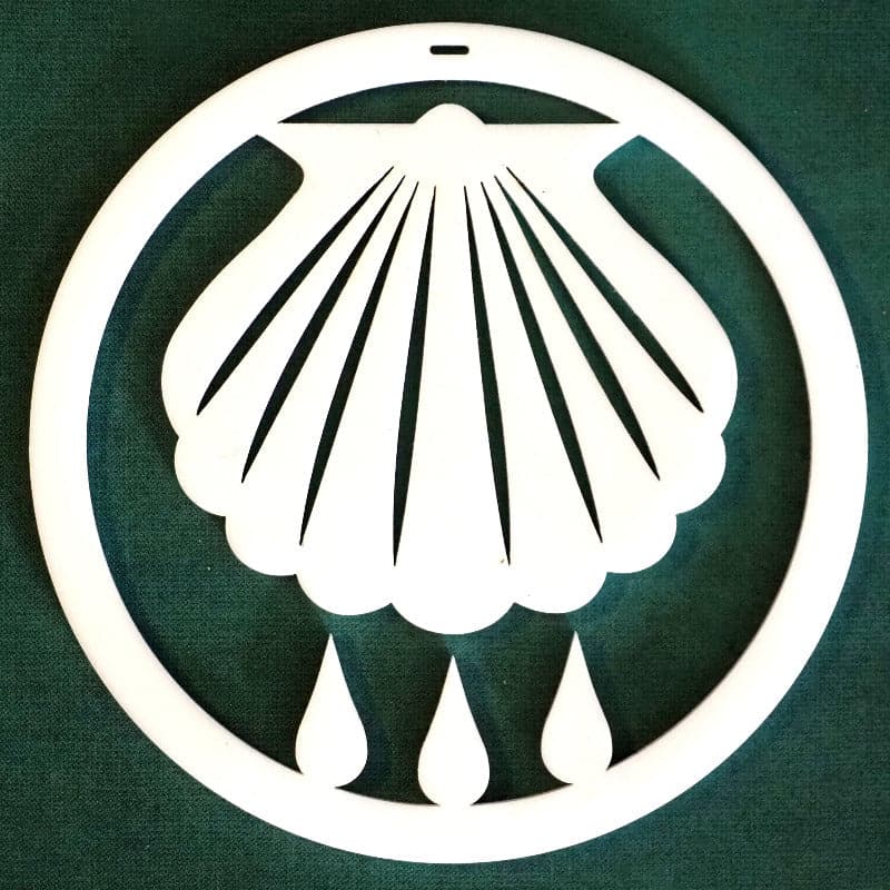 Back Shell Symbol Baptism Shell Symbols