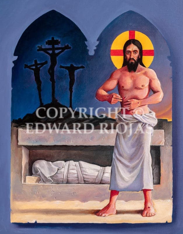 Ed Riojas Dear Christians Easter Vertical