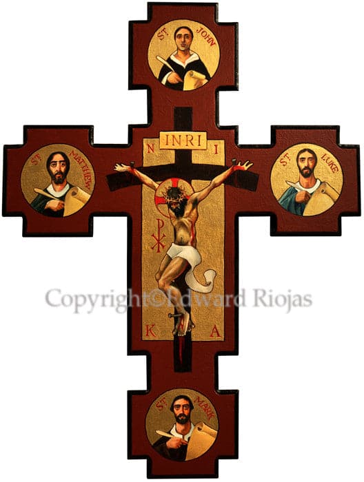 Edward Riojas' Gospel Crucifix