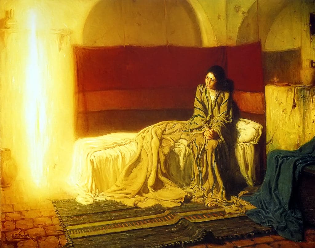 "The Annunciation" Henry Ossawa Tanner 1898