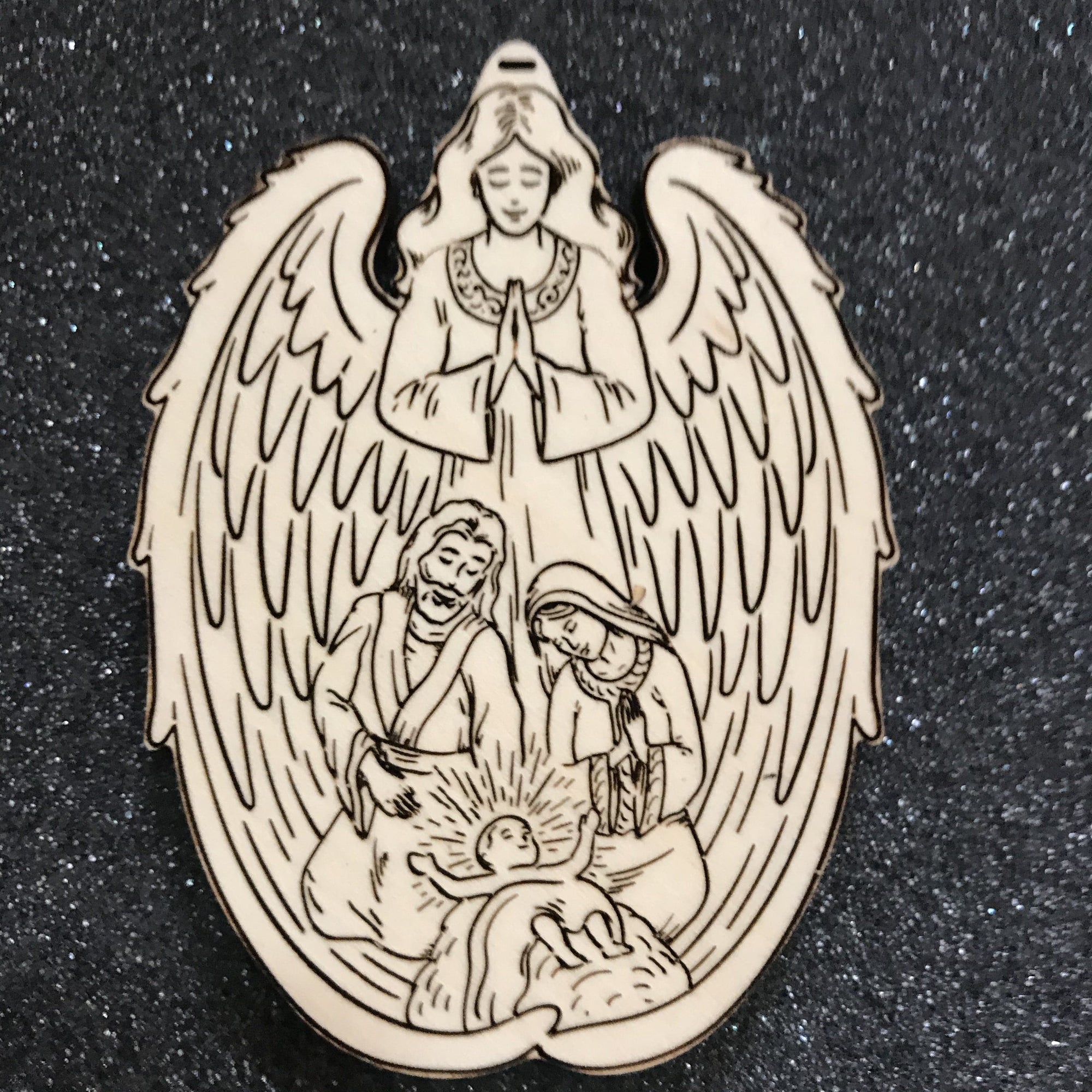 Ad Crucem Christmas Ornament Holy Family