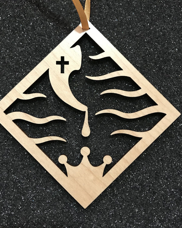 Ad Crucem Horn of Anointing Ornament