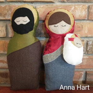 Anna Hart - 12" Holy Family Soft Dolls