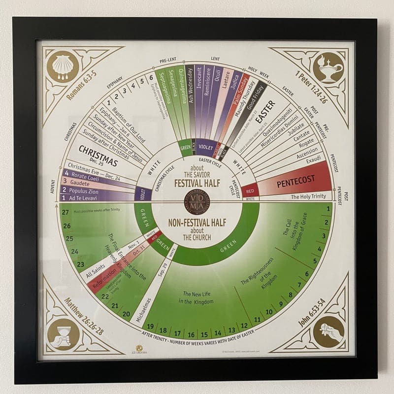 Ad Crucem Church Year Calendar Poster - Violet Advent -Multi Year ad-crucem-church-year-calendar-poster-violet-advent-multi-year