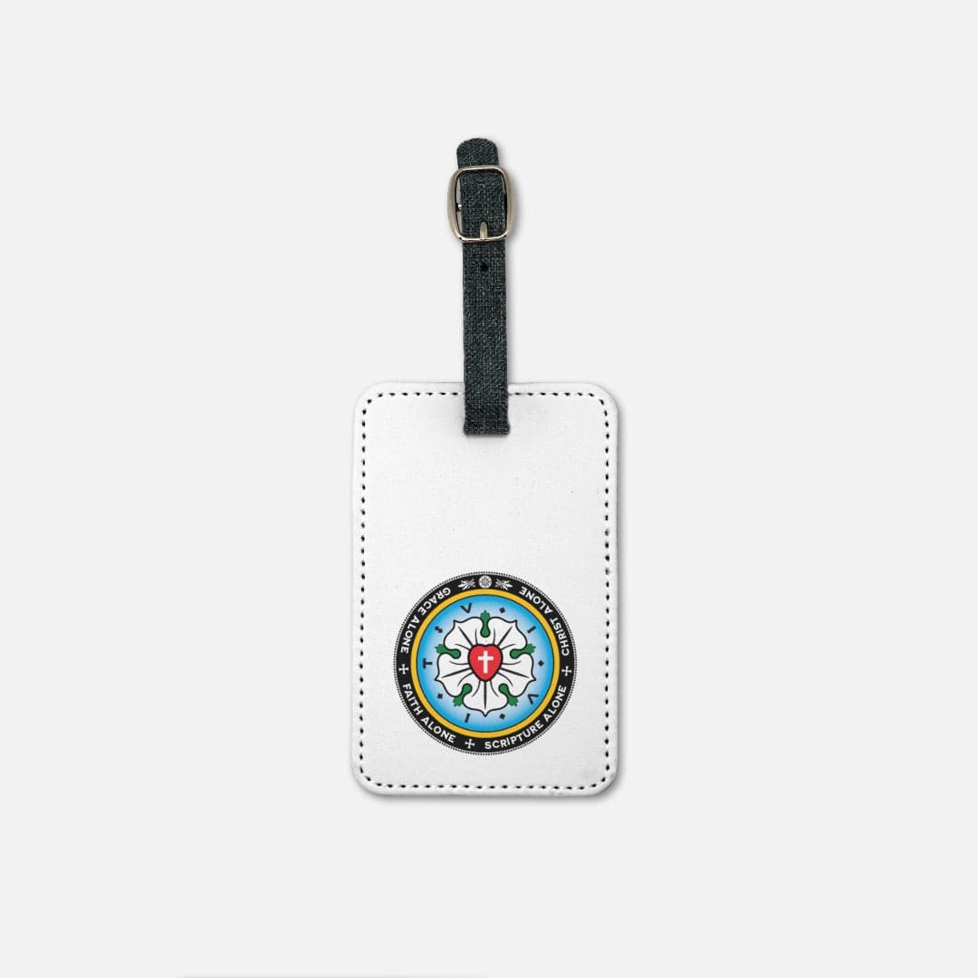 Ad Crucem Luther Rose Luggage Tag