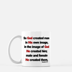 Ad Crucem Mug - Created in Gods Image