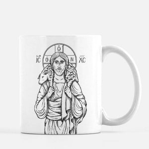 Ad Crucem Mug - Good Shepherd