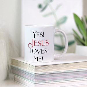 Ad Crucem Mug - Jesus Loves Me