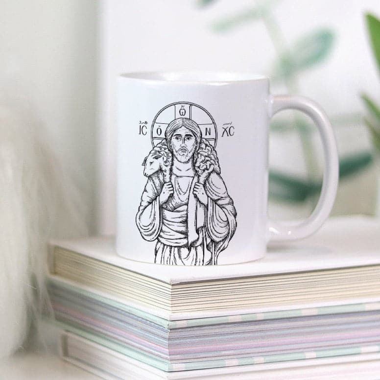 Ad Crucem Mug - Good Shepherd
