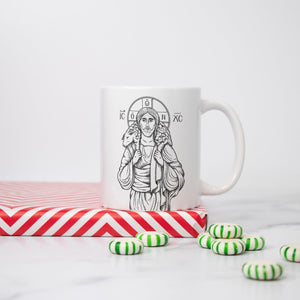 Ad Crucem Mug - Good Shepherd