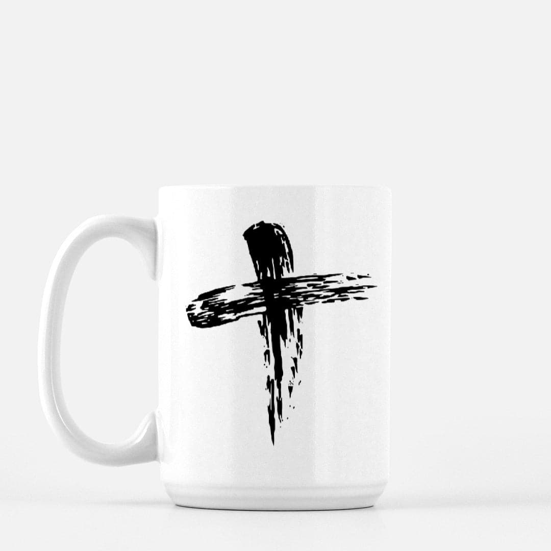 Ad Crucem Large Mug - Job 19:25