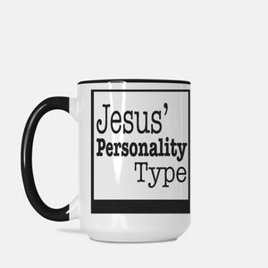 Ad Crucem Large Mug - Jesus Personality Type