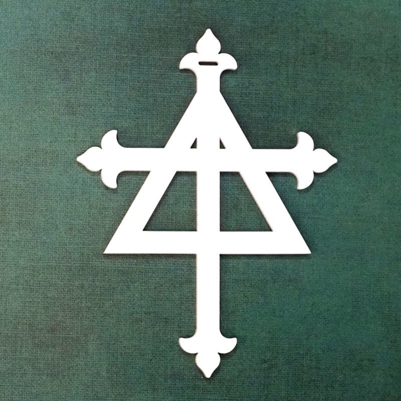 #88 Ad Crucem Christmon - Cross with Triangle