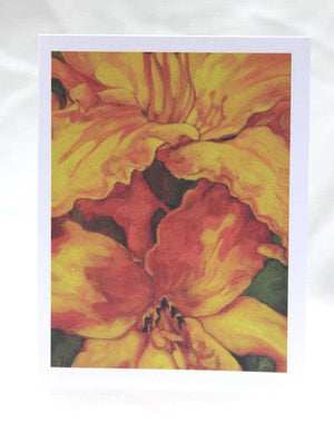 Agnus Dei - Orange Lily Cards - Set of 12 Cards