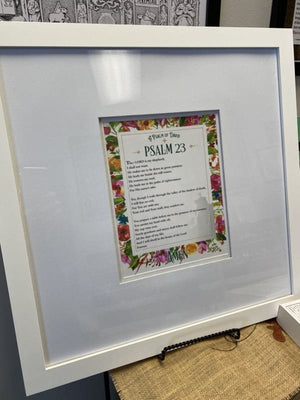 Ad Crucem Psalm 23 Poster