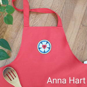 Anna Hart - Luther Rose on Red Apron