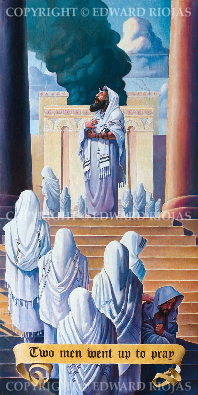 Edward Riojas Two Men Went Up to Pray