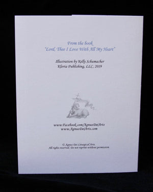 Agnus Dei - Lord Thee I Love, The Door - Set of 12 Cards