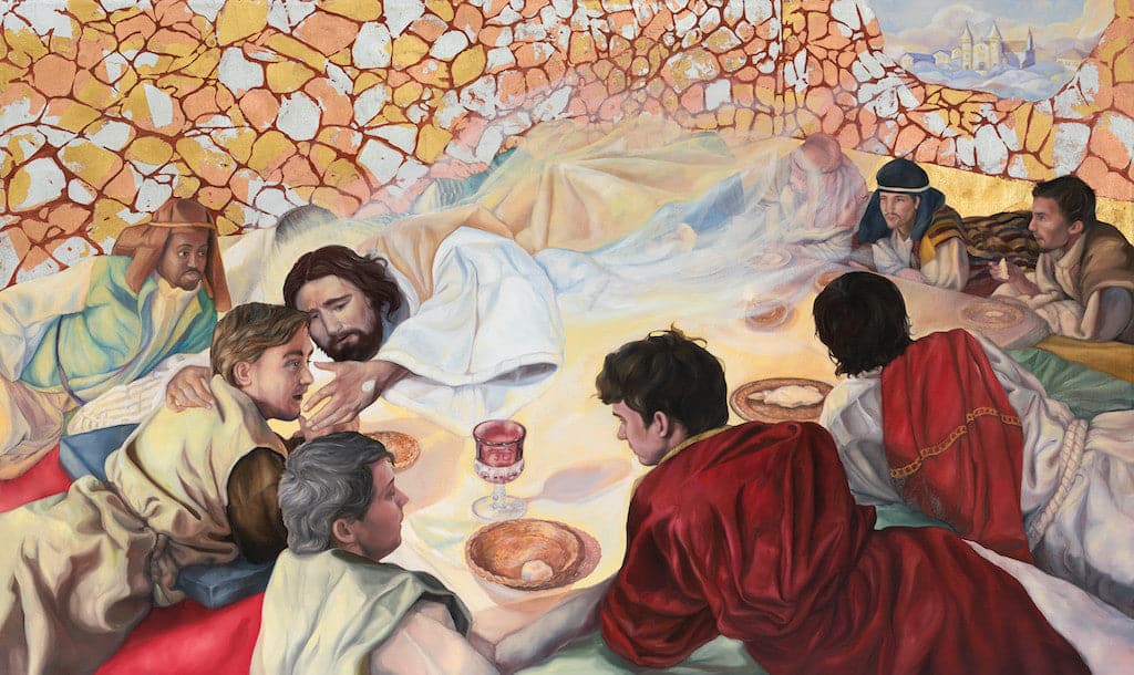Agnus Dei - The Heavenly Banquet Matthew 26:29 - Signed Giclee Print