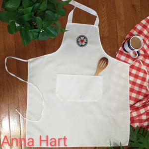 Anna Hart - Luther Rose on White Apron