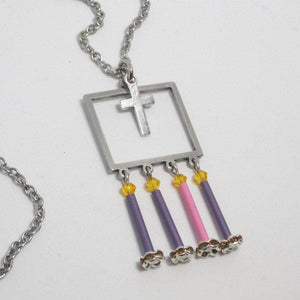 Kelly's Advent Necklace with Cross