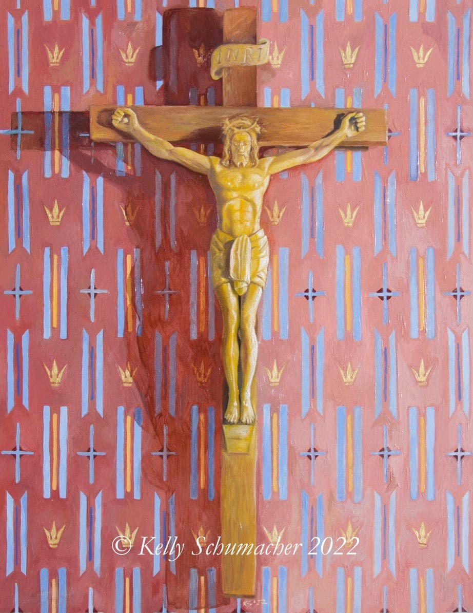 Agnus Dei - Crucifix - Signed Giclee Print