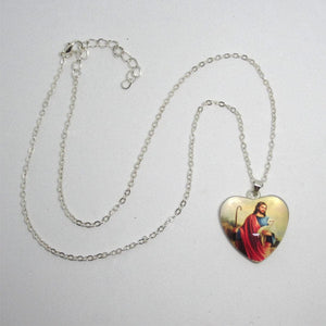 Kelly's Good Shepherd Heart Necklace