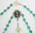 Kelly's Green Trinity Prayer Beads