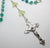 Kelly's Green Trinity Prayer Beads