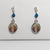 Kelly's Blue Holy Family Earring Set