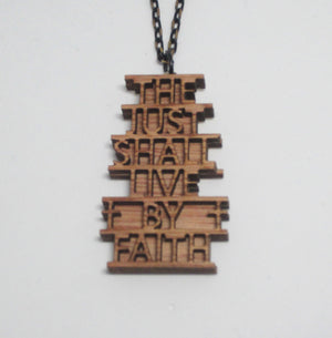 Kelly's Live By Faith Necklace