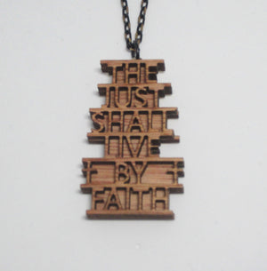 Kelly's Live By Faith Necklace