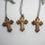 Kelly's Olive Wood Cross Necklaces (Set of 3)