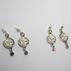 Kelly's Pray Together" Earrings